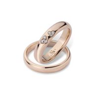 Anneau Polello Homme in Or rosé Diamante G3269UR - G3269UR